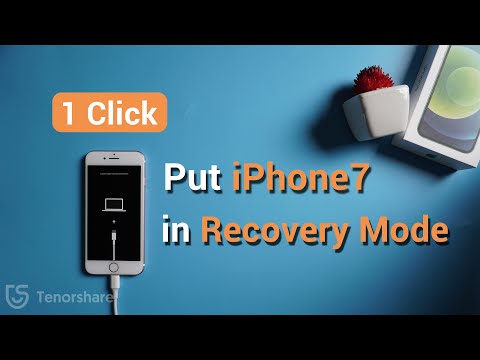 1 Click Put iphone 7 in recovery mode