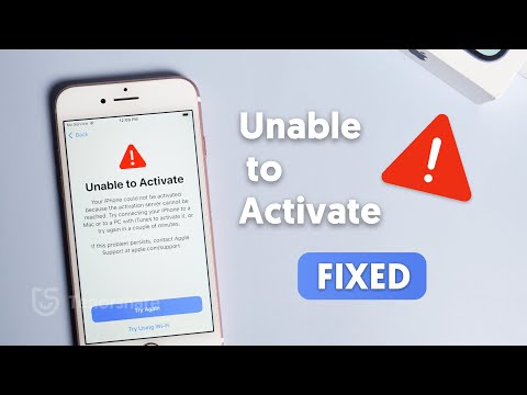 How to Fix Unable to Activate iPhone 2021